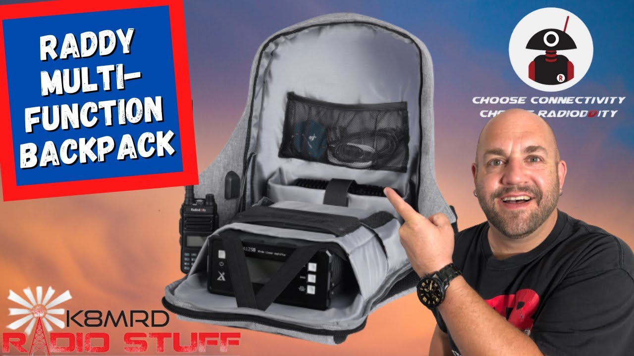 Raddy Multi-Function Backpack by Radioddity.
