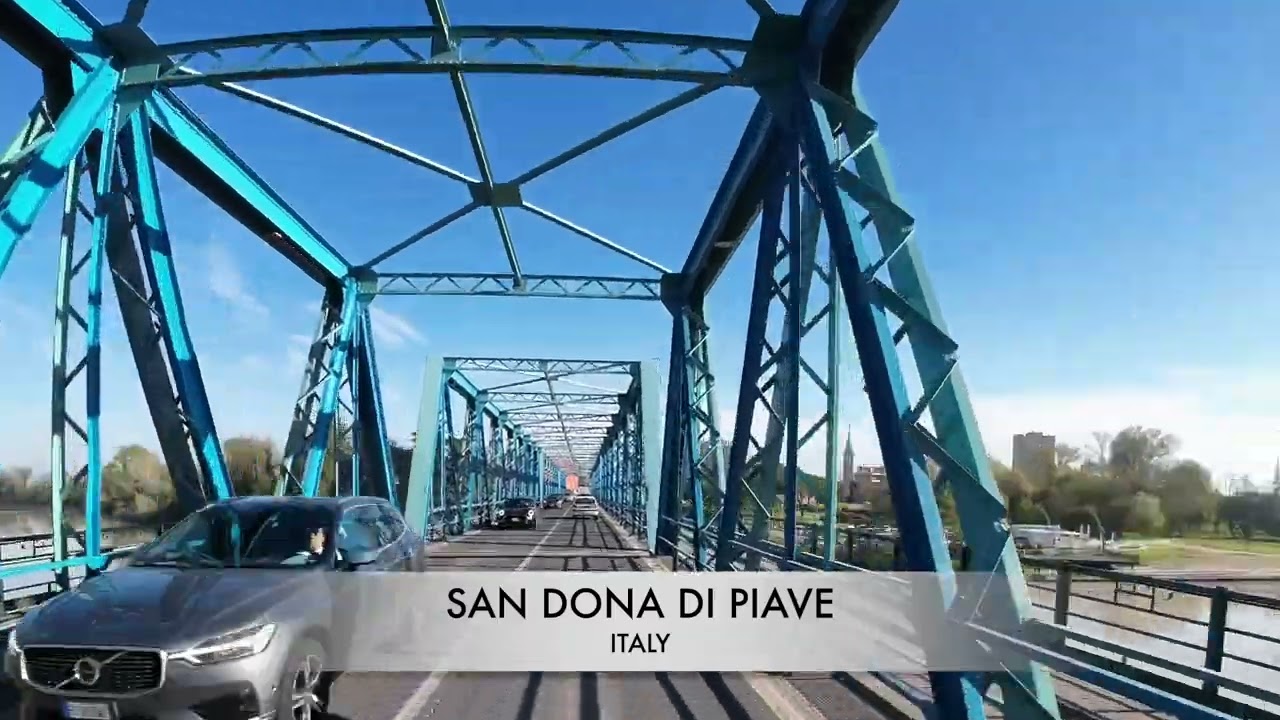 SAN DONA DI PIAVE & MUSILE DI PIAVE. ITALY. VENICE REGION. WALK & DRIVE WITH US.