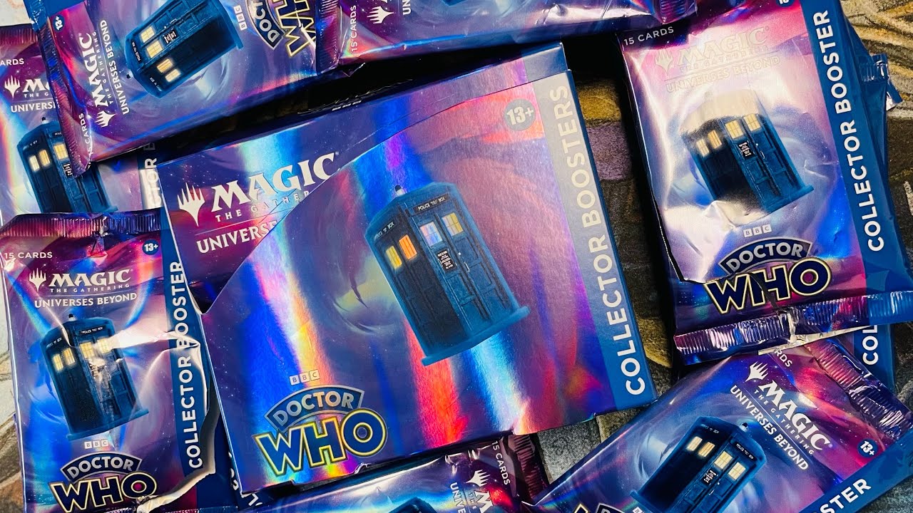 Dr. Who Collector Booster box opening! Are they all like this?!?! #MTG official release 10/13/23