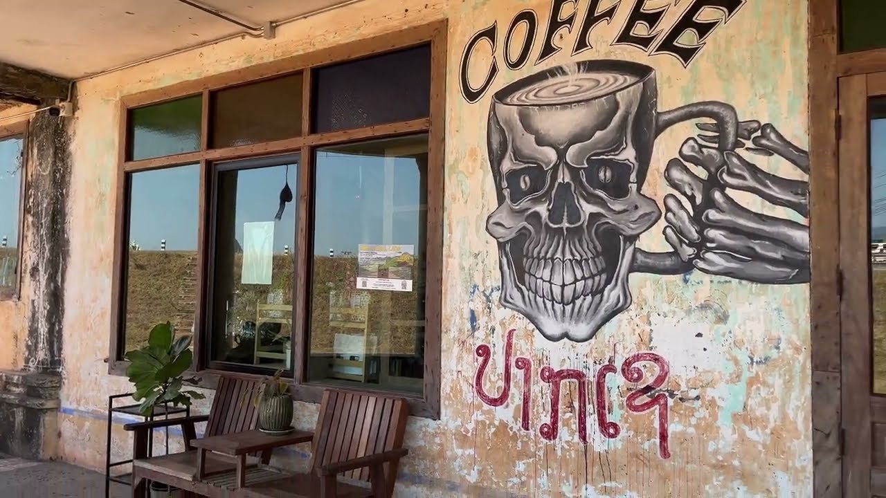 CC1971 Cafe Pakse ☕ | Chill Cafe in Pakse, Laos 🇱🇦 4K