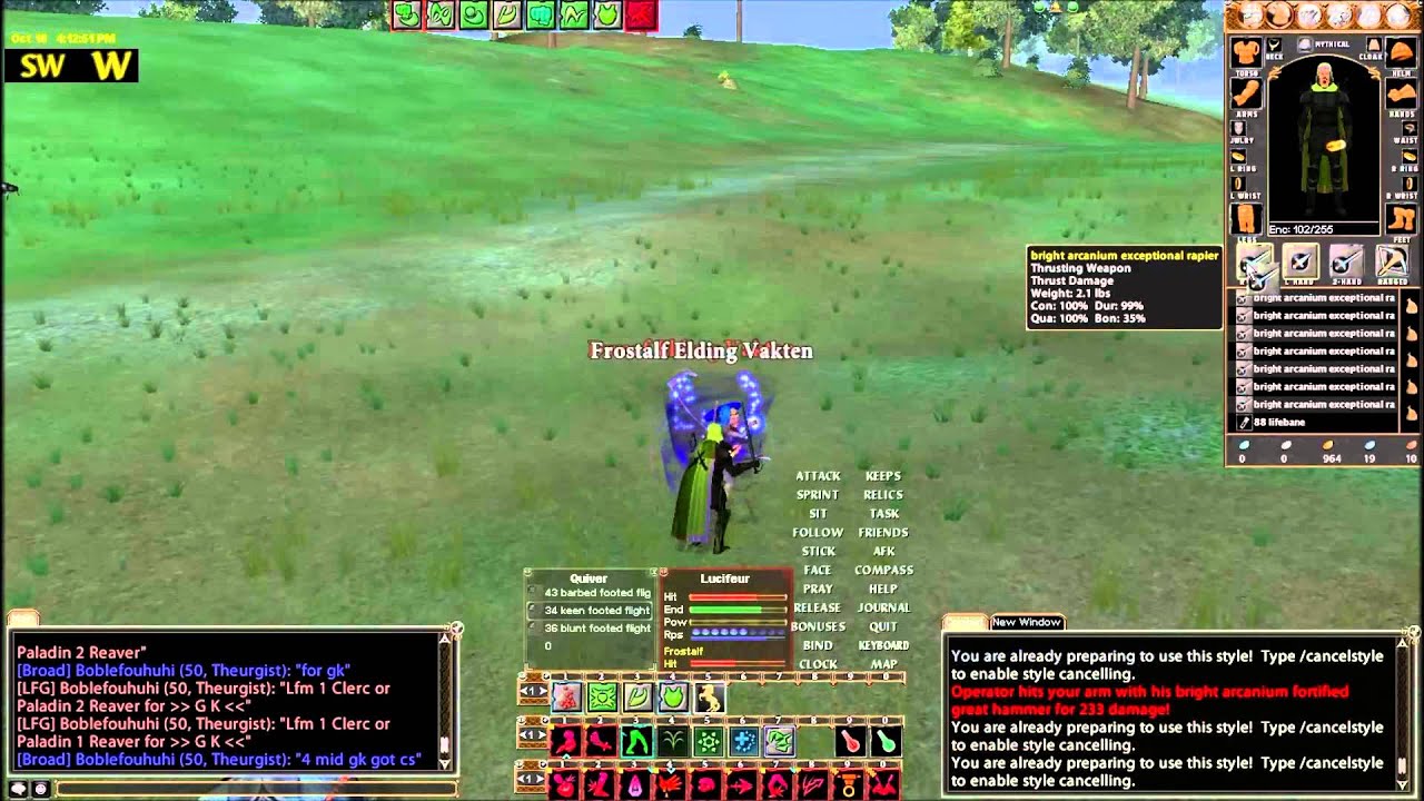 Lucifeur the Infiltrator - Solo Rvr Uthgard: Vol.2