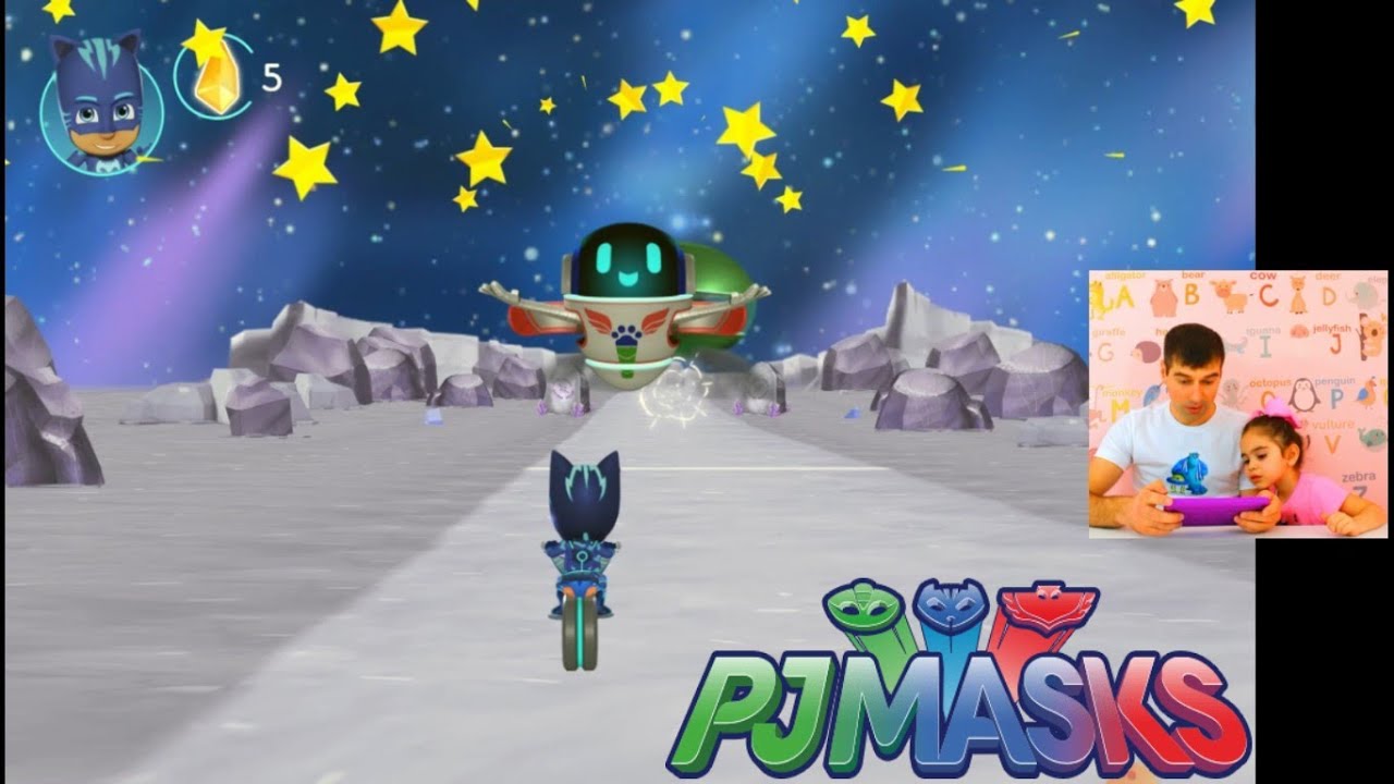 PJ Masks: Racing Heroes | Playing Video Games with Mia