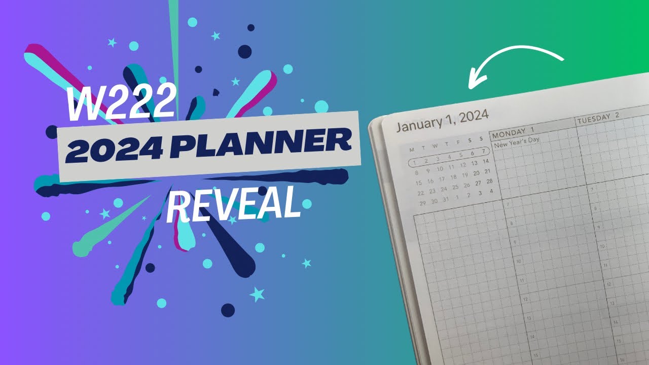 2024 PLANNER UNBOXING | A5 planner from Wonderland222