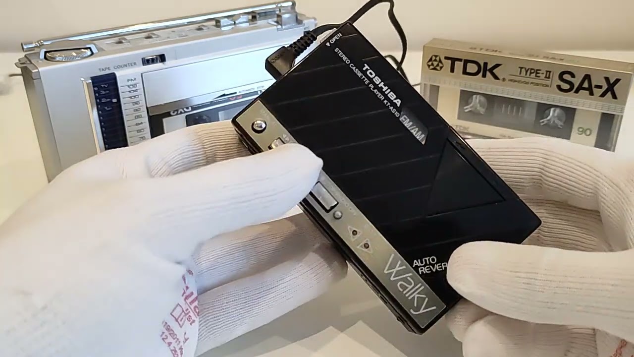 Кассетный плеер Toshiba KT-AS10  1984г