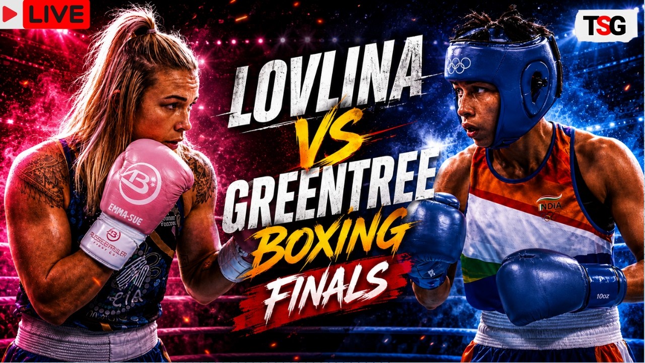 CWG 2026 Live: Lovlina Borgohain vs Emma Sue Greentree | Women's 75kg Final Boxing | Watchalong