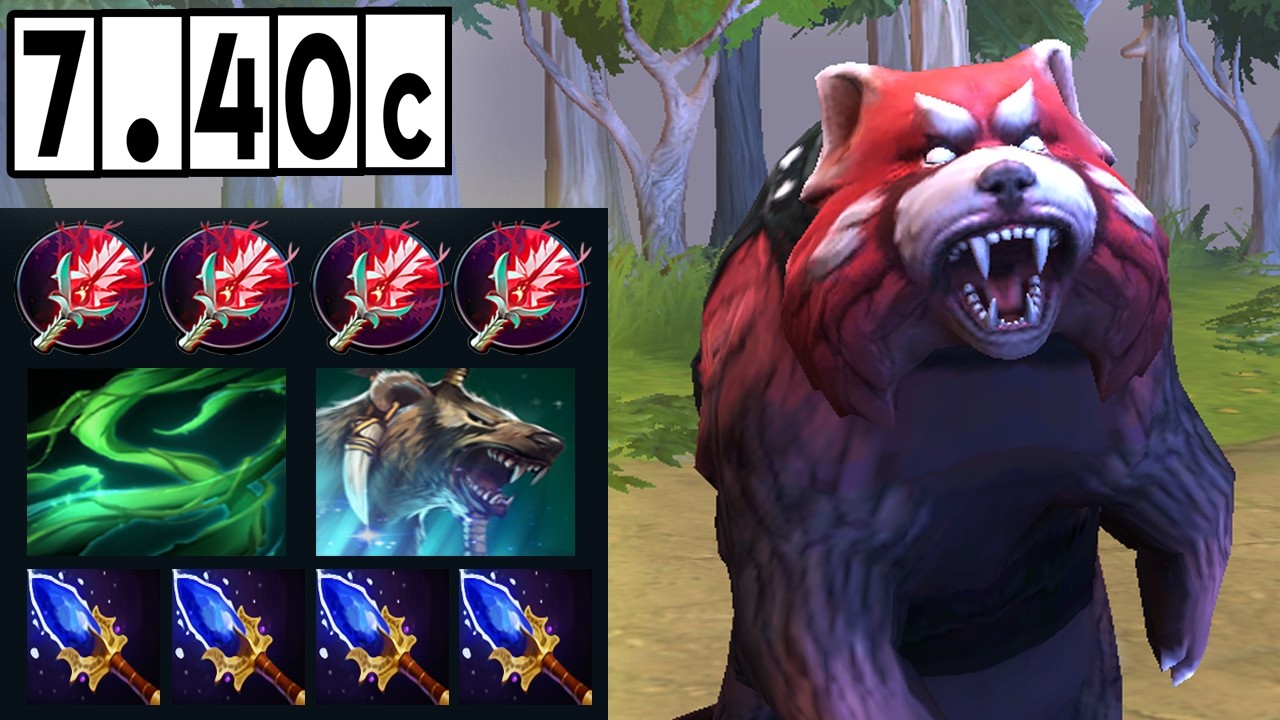 Lone Druid - Strange Game [Full Match Gameplay Dota 2] 7.40c