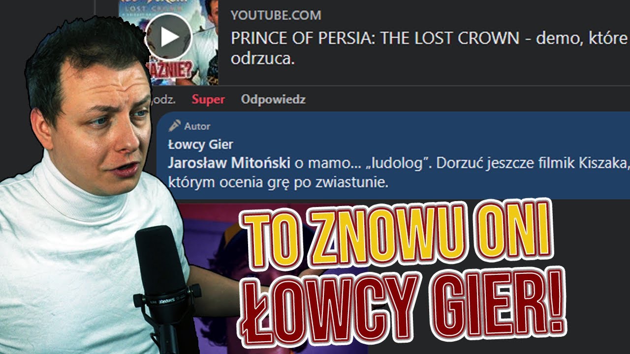 Zostałem wywołany do tablicy przez Łowców Gier. Znowu ;-)