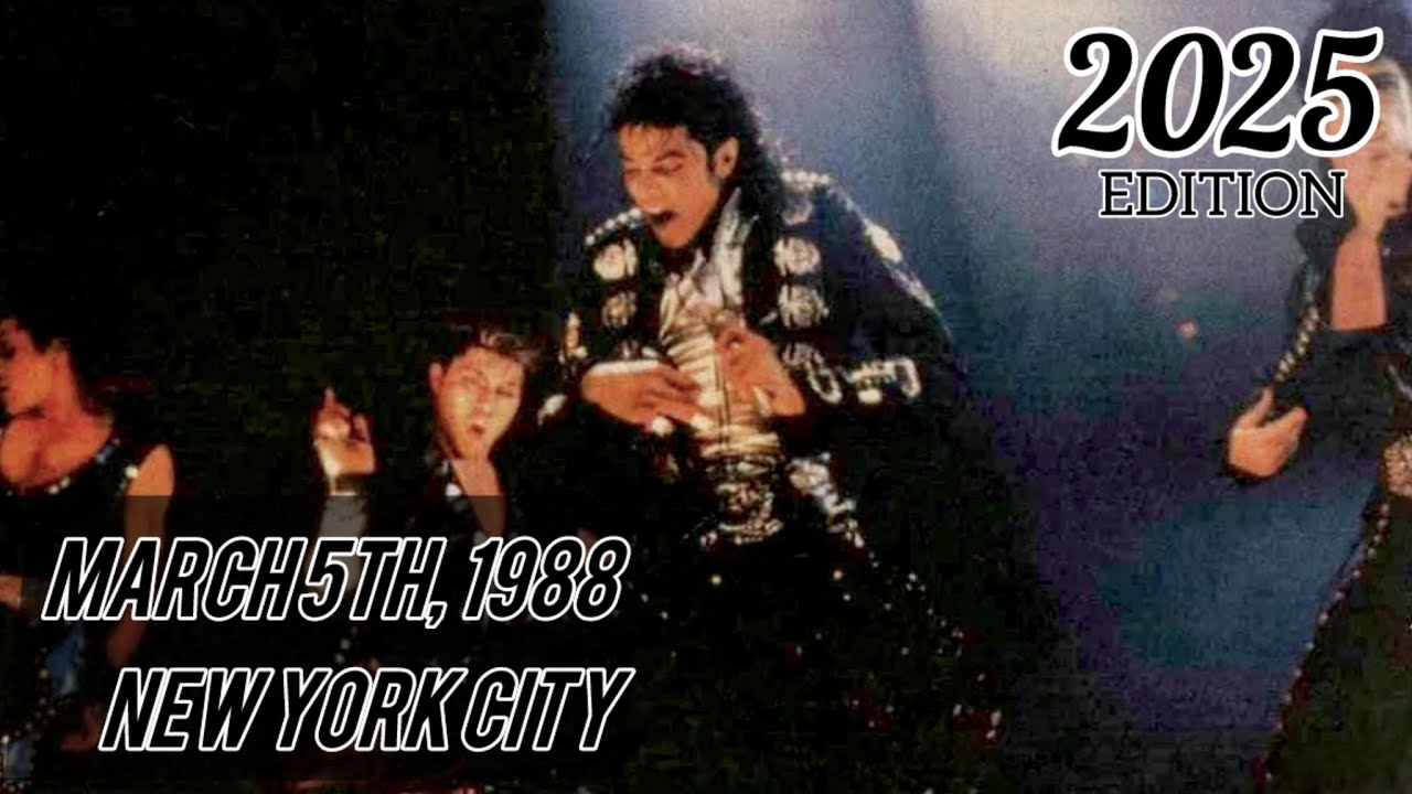 Michael Jackson - Bad Tour Live in New York City (March 5, 1988)
