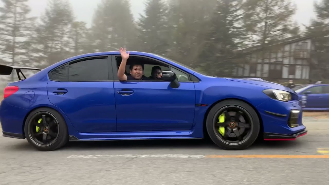 VA/VM全国オフ　搬出？帰宅？動画　マフラー音　VAB VAG VMG VM4  WRX STI S4 LEVORG