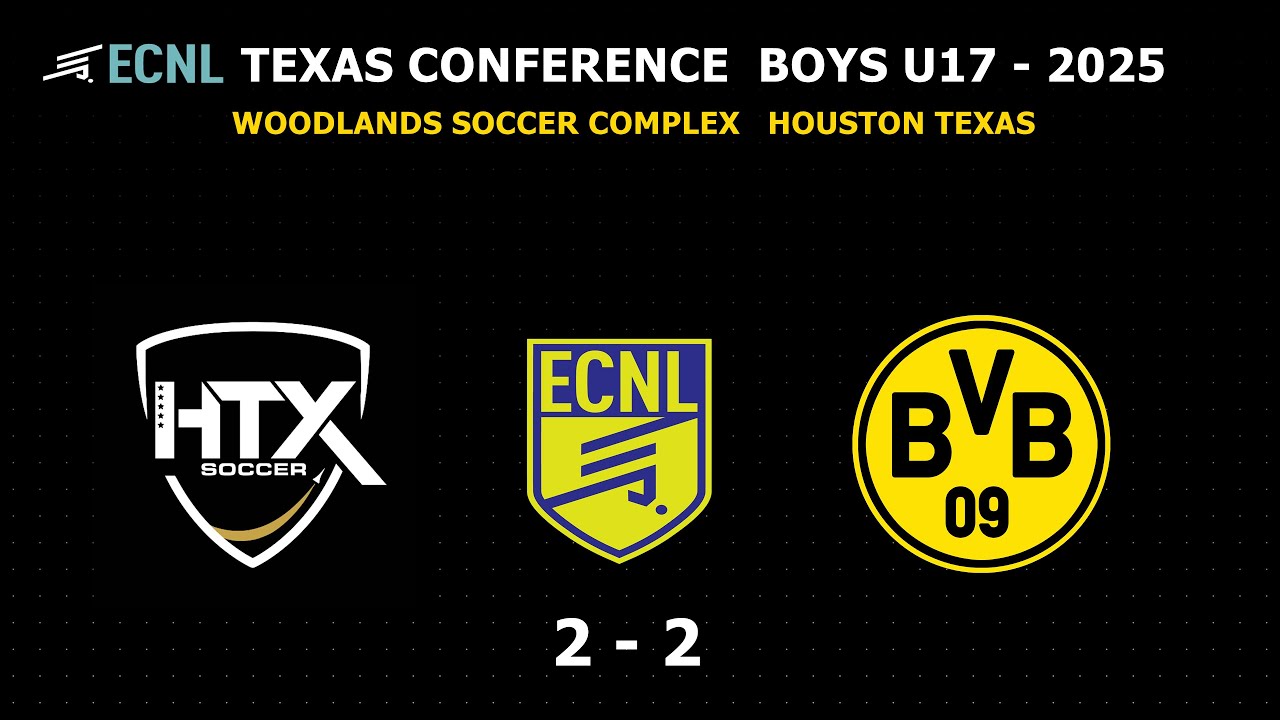 HTX ECNL U17  -  BVB IA ECNL U17 NTX   GAME  2 - 2   ECNL U17  - HOUSTON  TEXAS CONFERENCE