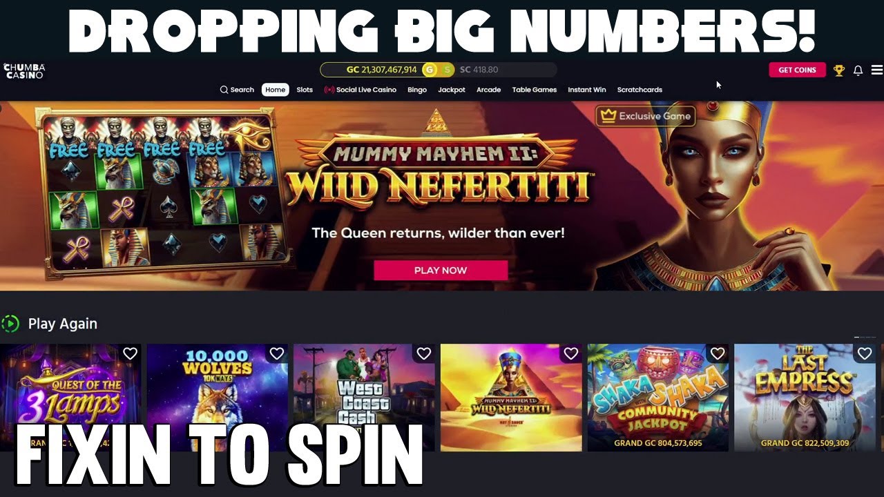 DROPPING BIG NUMBERS! $$$ WINNING Week on Chumba Casino