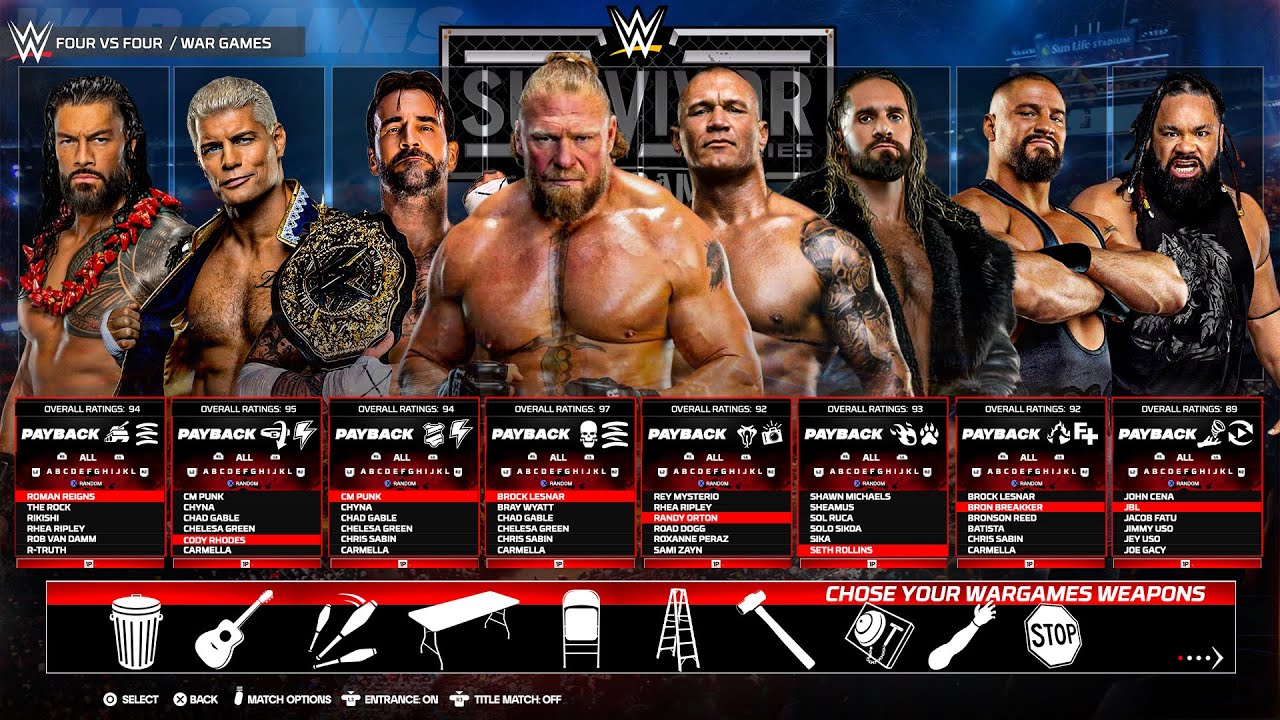 WWE 2K26: Men’s WAR GAMES Match – Epic Gameplay Notion!