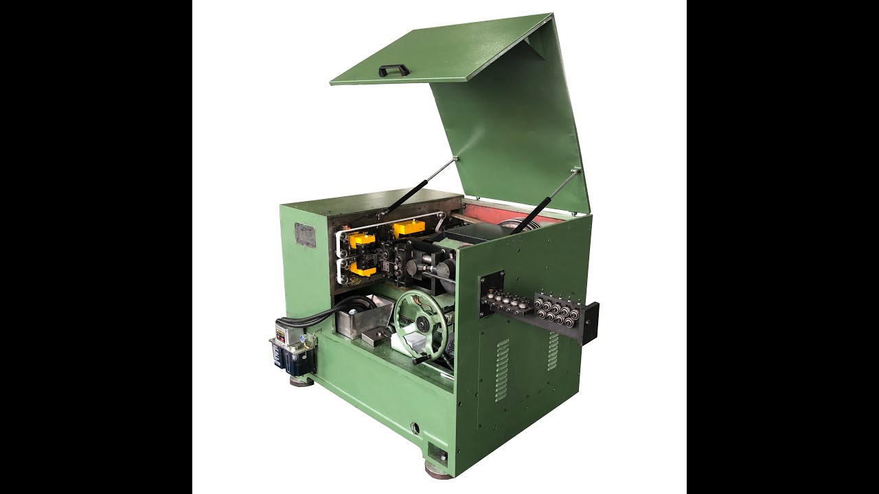 High speed nail making machine JG D80   install01
