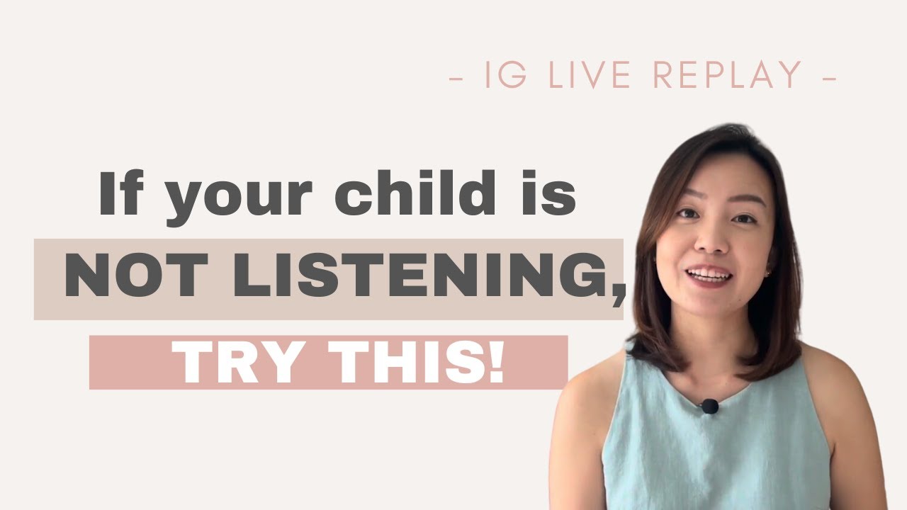 Is LISTENING the goal? (IG Live Replay)