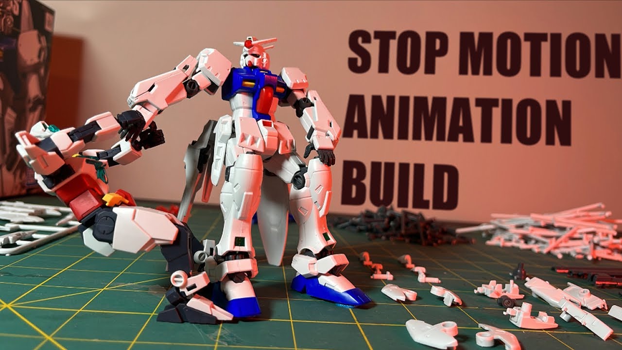 STOP MOTION BUILD HG - RX 78GP03S - GUNPLA BUILD