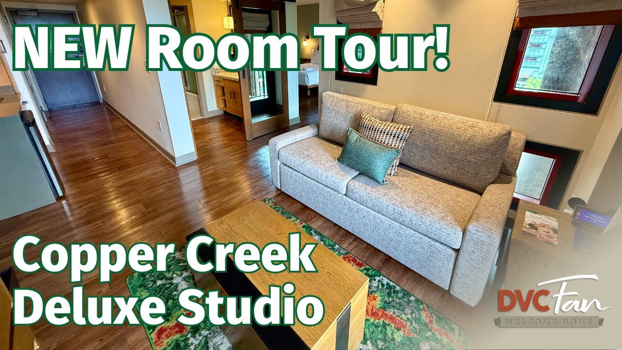 The Elusive Corner DVC Deluxe Studio! - Copper Creek at Disney's Wilderness Lodge