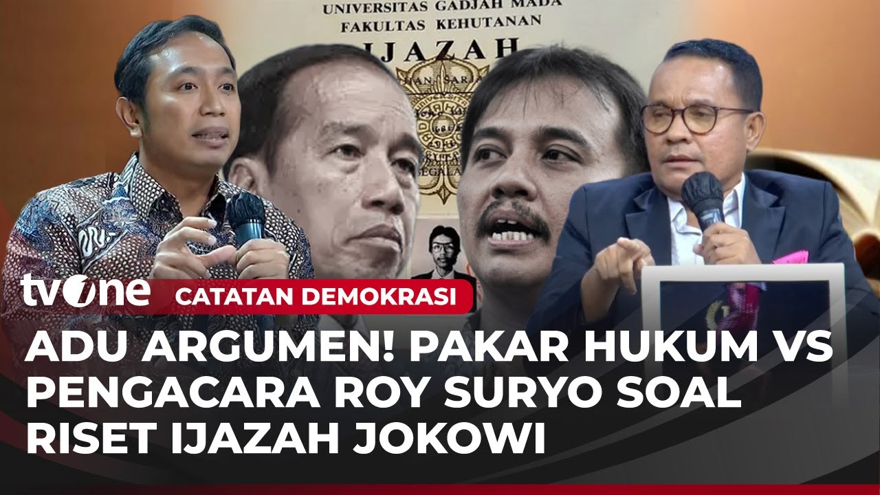 Pakar Hukum Cecar Pengacara Soal Definisi Riset Dalam Permohonan Roy Suryo CS | Catatan Demokrasi