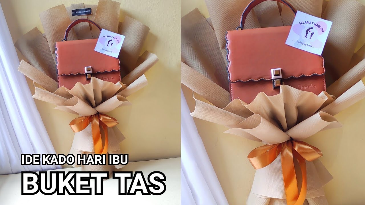 IDE KADO HARI IBU: CARA MEMBUAT BUKET TAS