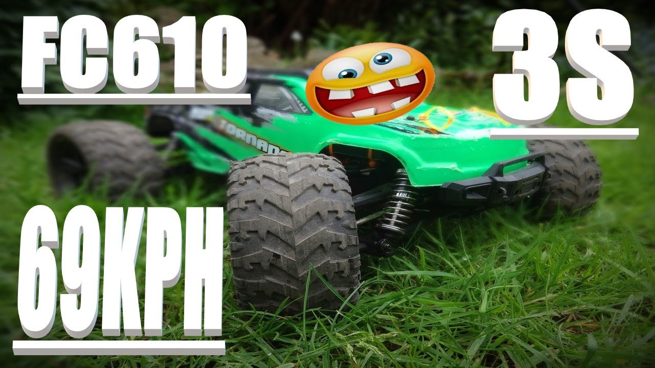 New Channel PB! Flyhal FC610 Brushless 3S Speed Runs! 69KPH.