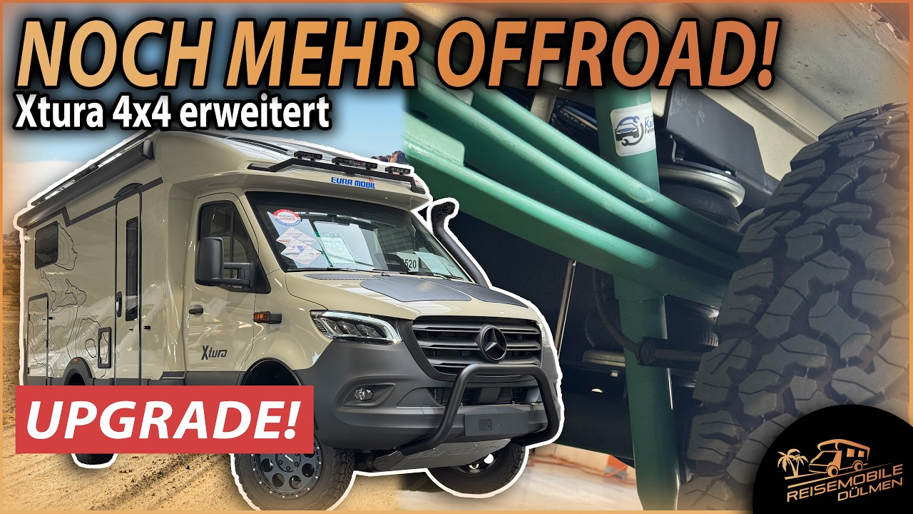 Eura Mobil Xtura 4x4 – Noch mehr Offroad! Diese Upgrades verändern ALLES