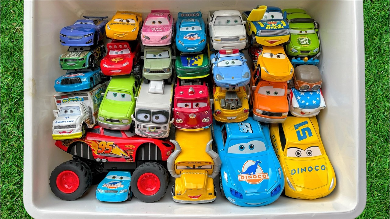 Disney Pixar Cars Unboxing Review | Lightning McQueen, Tow Mater, Doc Hudson, Sally Carrera, Cruz