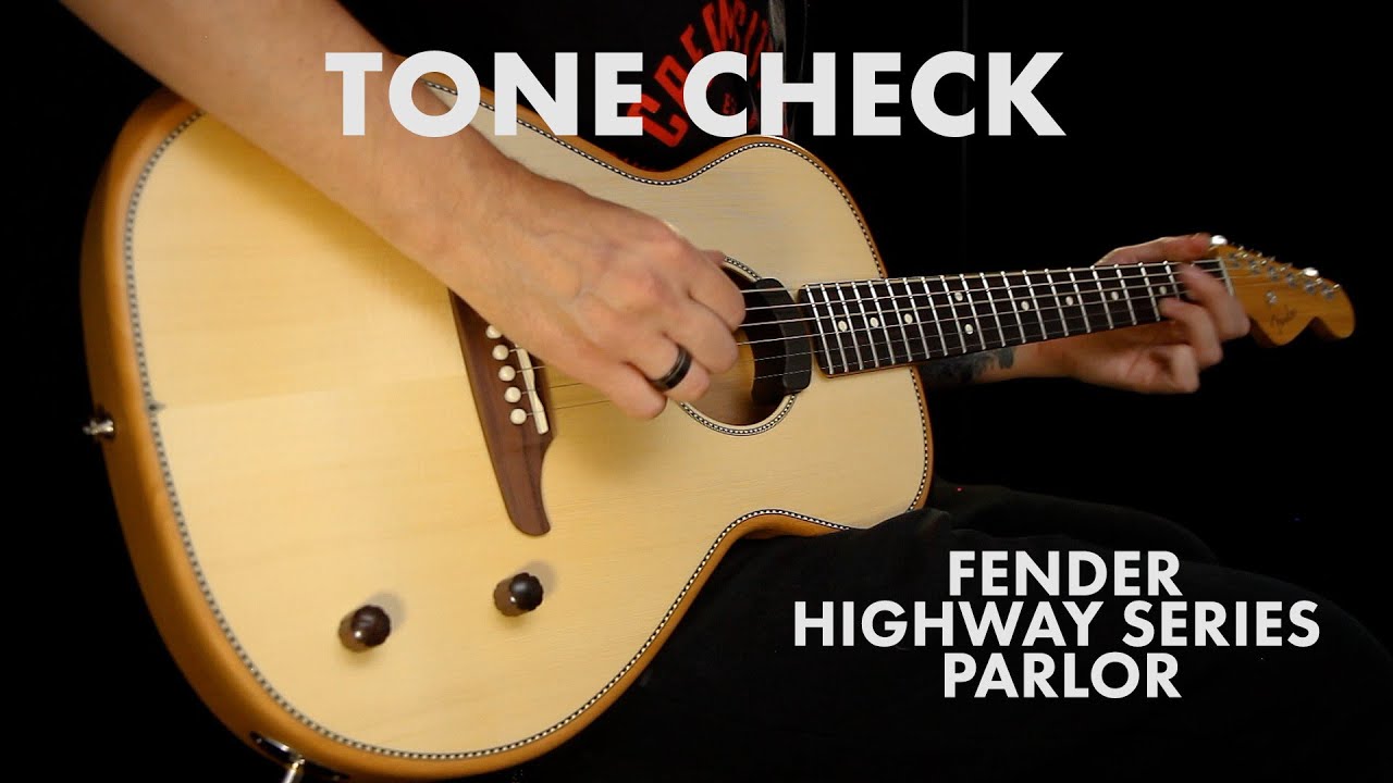 TONE CHECK: Fender Highway Series Parlor Spruce Demo | Cream City Music