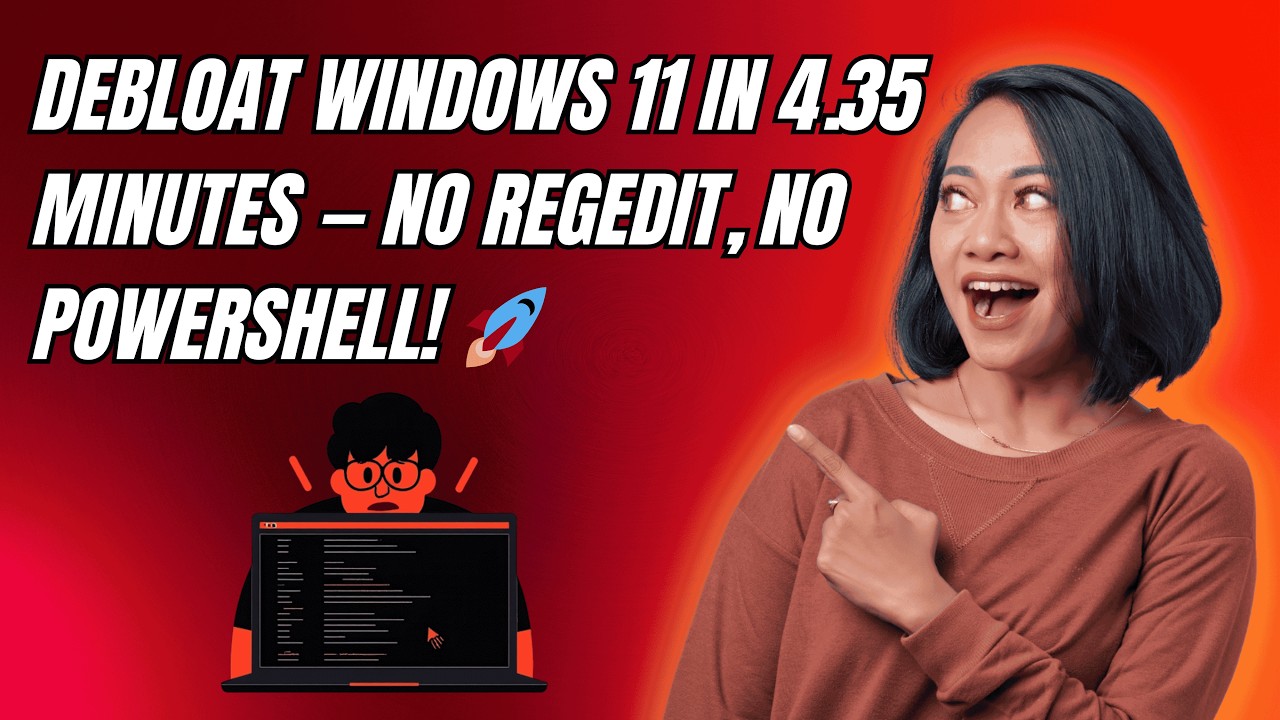 Удалите лишние приложения из Windows 11 за 4 минуты 35 секунд &mdash; без Regedit и PowerShell! 🚀