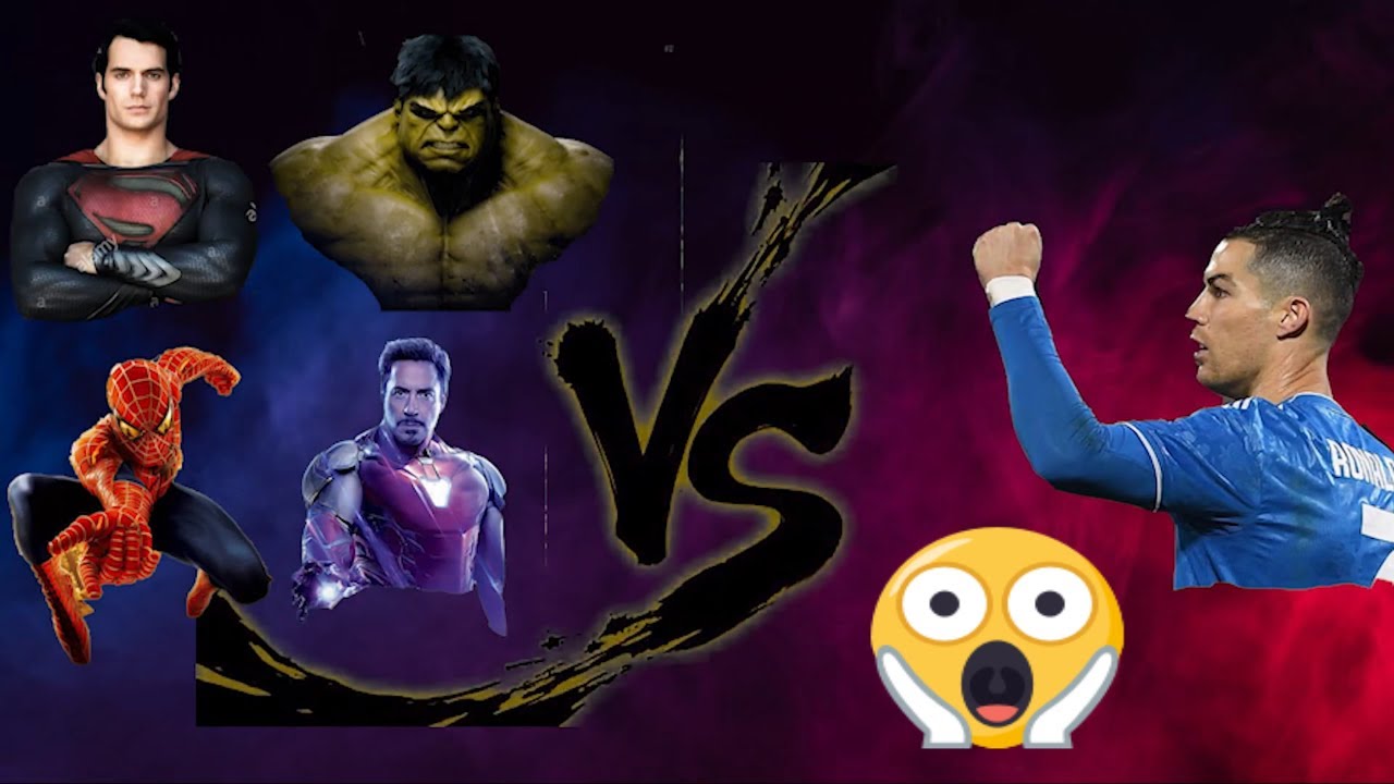 Avengers VS Cristiano Ronaldo : Changing the face of the Avengers 👥