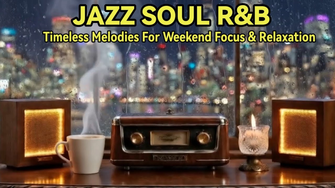 Smooth jazz Soul R&B Instrumental - Timeless Melodies For Weekend Focus & Relaxation