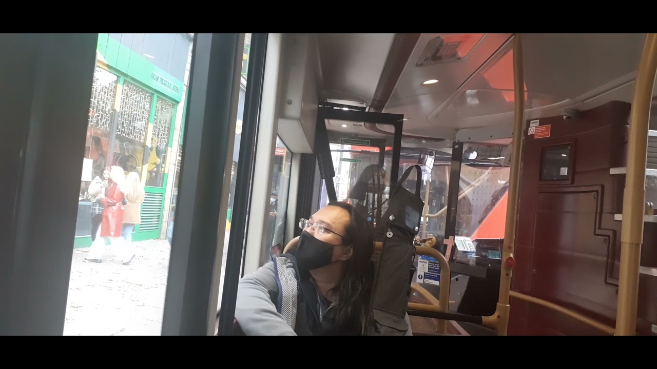 *[CURTAILTED]* - Short Journey on the Bus Route 159 - Lambeth Town Hall - Saint Mark's Church.