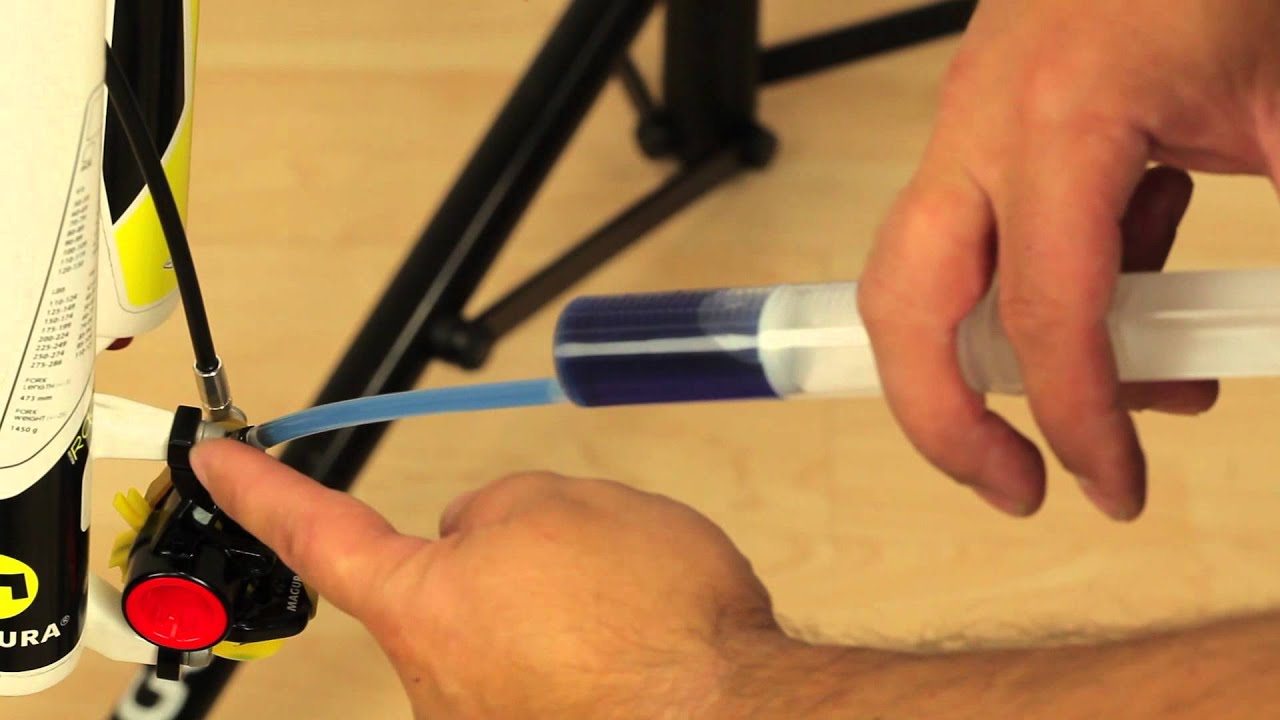 Filling/bleeding of a MAGURA disc brake (MT8, MT6, MT4, MT2)