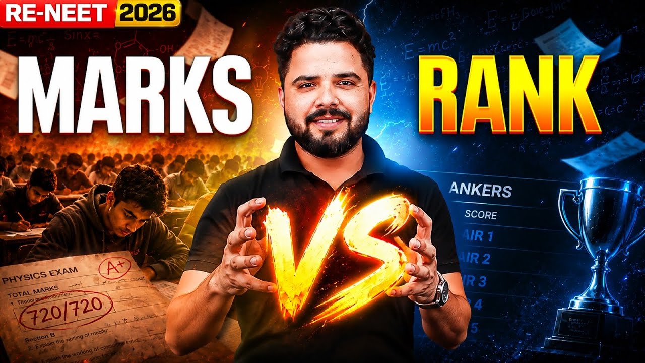 RE-NEET 2026: Marks vs Rank Analysis | Kitne Marks Par Kitni Rank? 🔥| NEET 2026 Latest Update