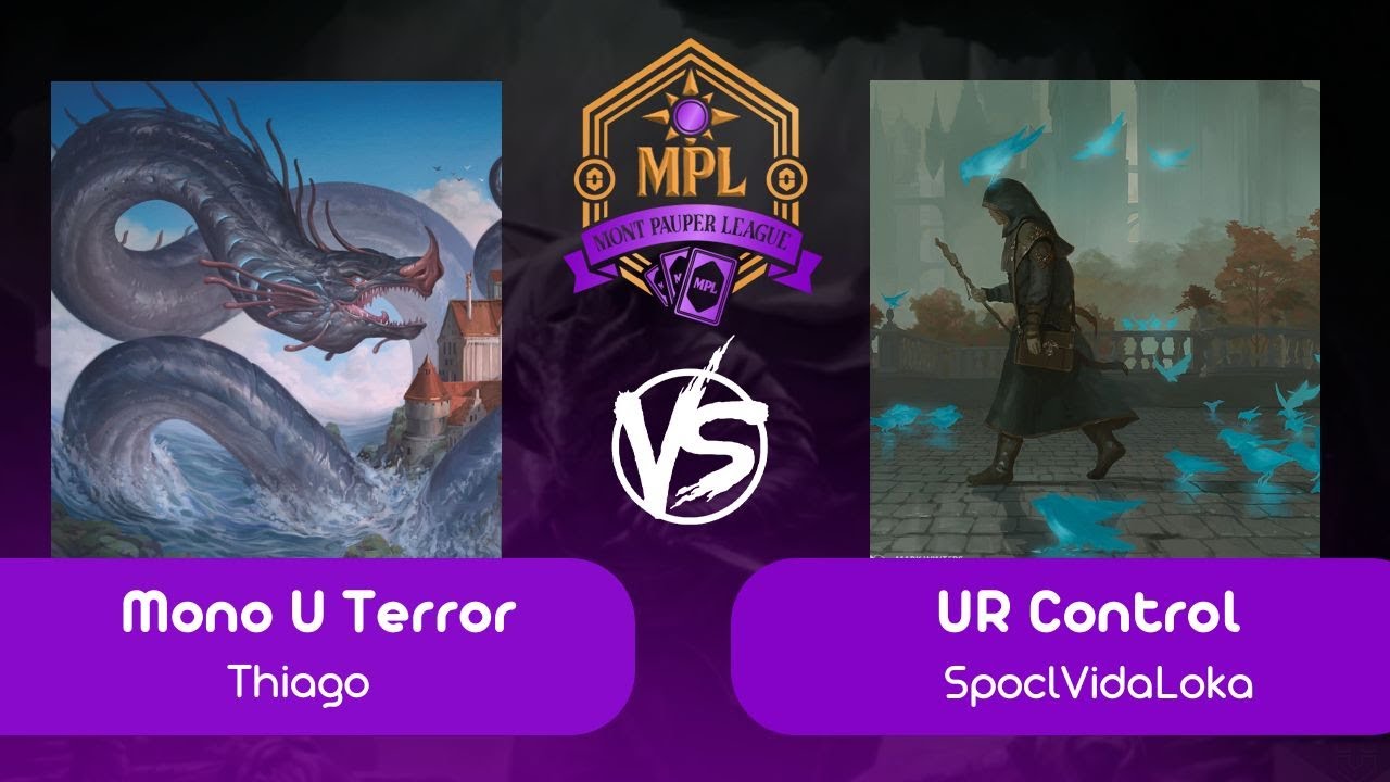 [Pauper 15K Mont] Mono U Terror VS UR Control (R 04 - 04/10/2025)