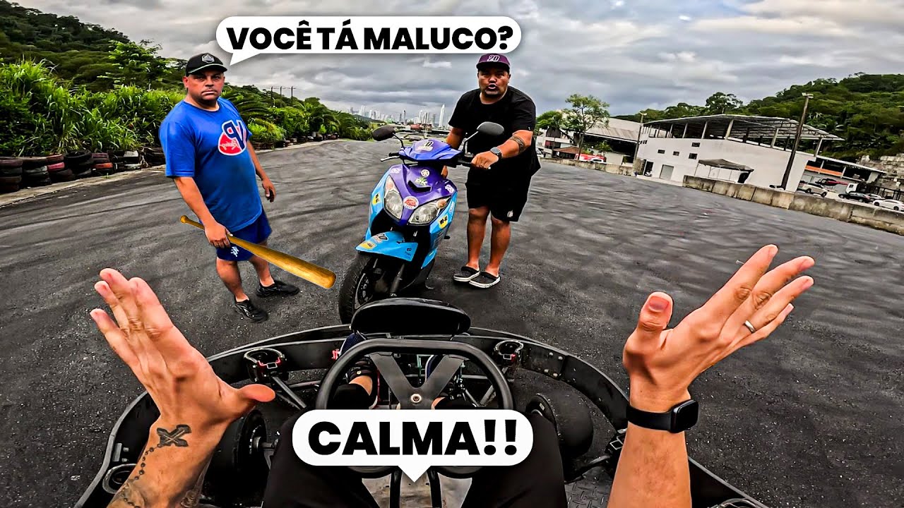 ROUBEI UM KART E FUI PEGO DURANTE A FUGA…
