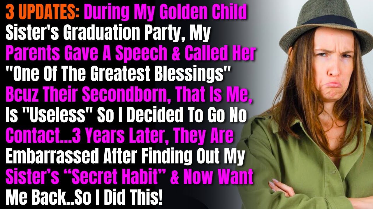 3 UPDATES: During My Golden Child Sister's Graduation Party, My Parents Gave A Speech & Called Her..