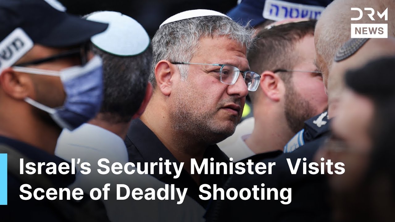Israel&rsquo;s Security Minister Ben Gvir Visits Scene of Deadly Jerusalem Shooting | AP1B