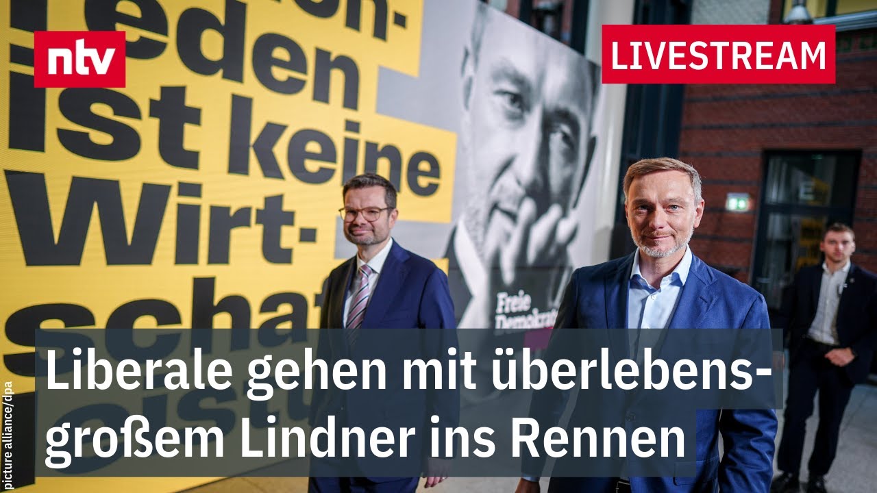 LIVE: Vorstellung der FDP-Kampagne zur Bundestagswahl
