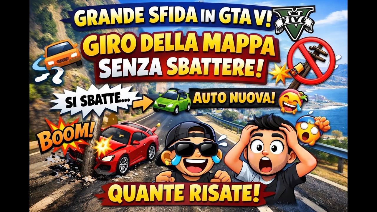 🚗 SE TOCCO QUALCOSA CAMBIO AUTO! Challenge Impossibile su GTA 5 💀