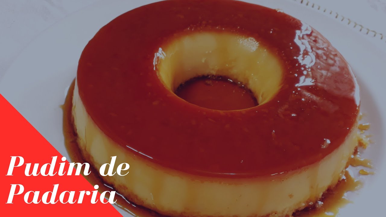 PUDIM DE PADARIA - SUA FAMÍLIA  VAI AMAR ESTA RECEITA!
