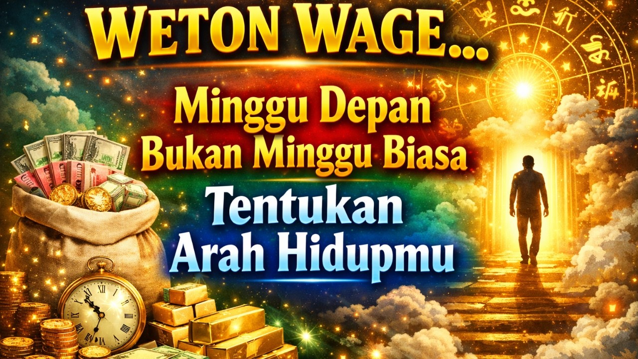WETON WAGE…MINGGU DEPAN BUKAN MINGGU BIASA. TENTUKAN ARAH HIDUPMU!!!