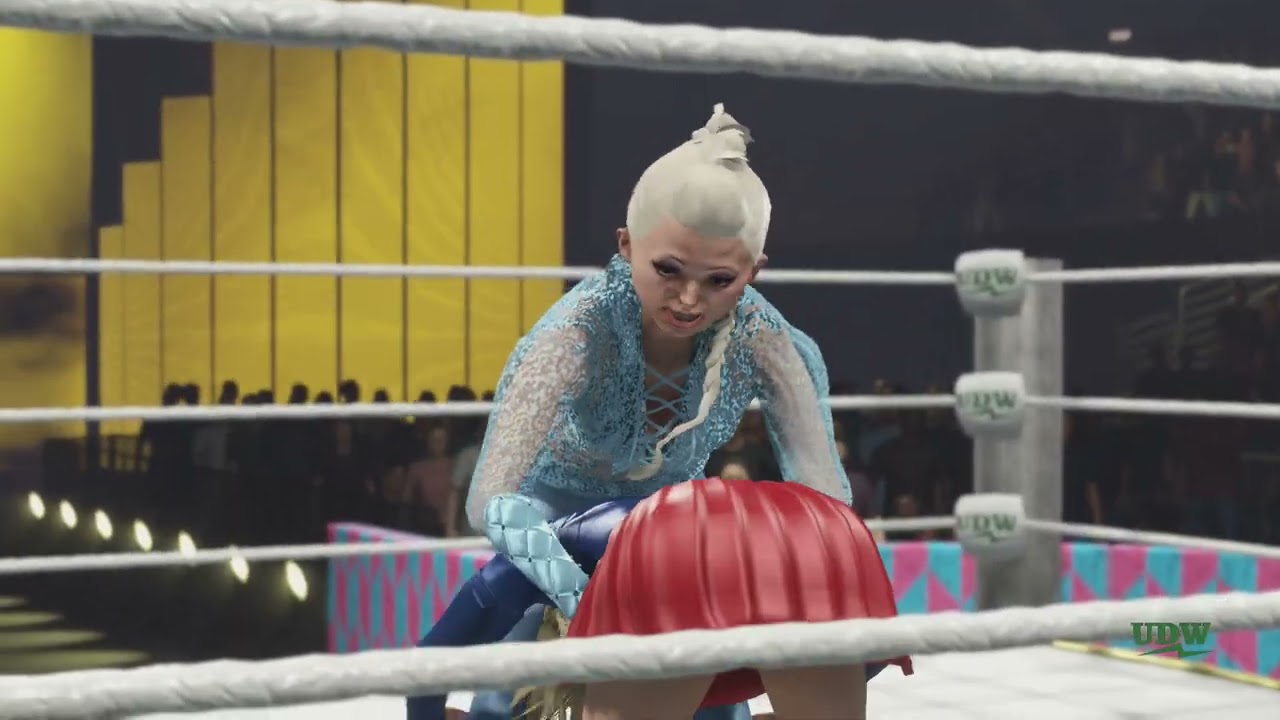 Elsa vs. Supergirl (c), W. Women's Championship (Money in the Bank Cash-In)