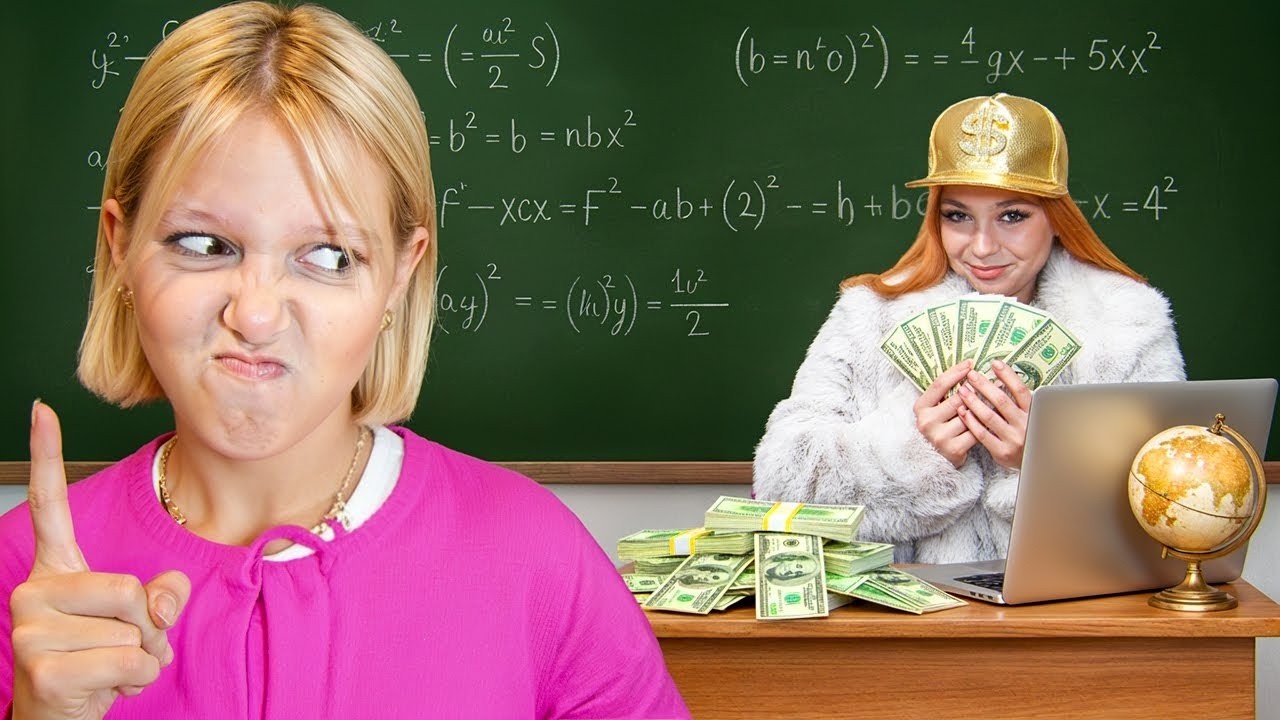 Amelka LELEPLEZI az iskola LEGGAZDAGABB LÁNYÁT! Mit rejteget? Iskolai történetek