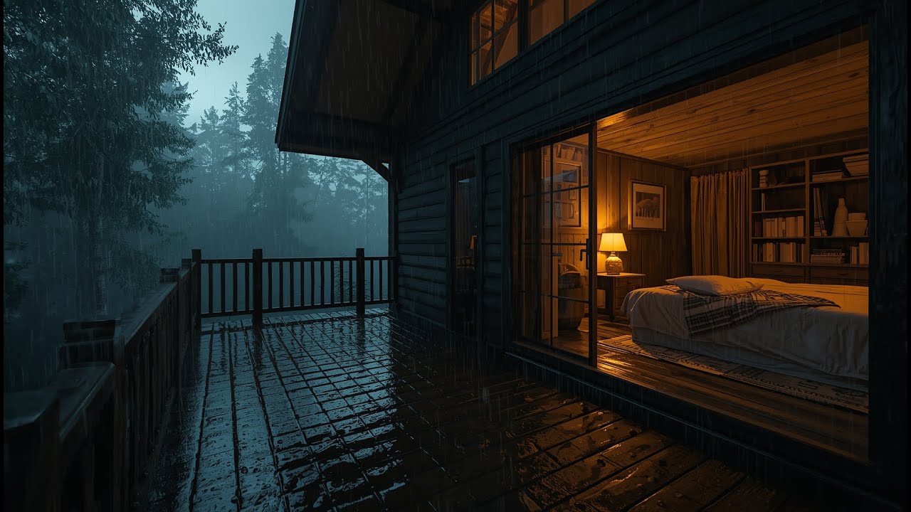 Rain Ambience 🌧️ Deep Relaxation & Sleep Sounds All Night