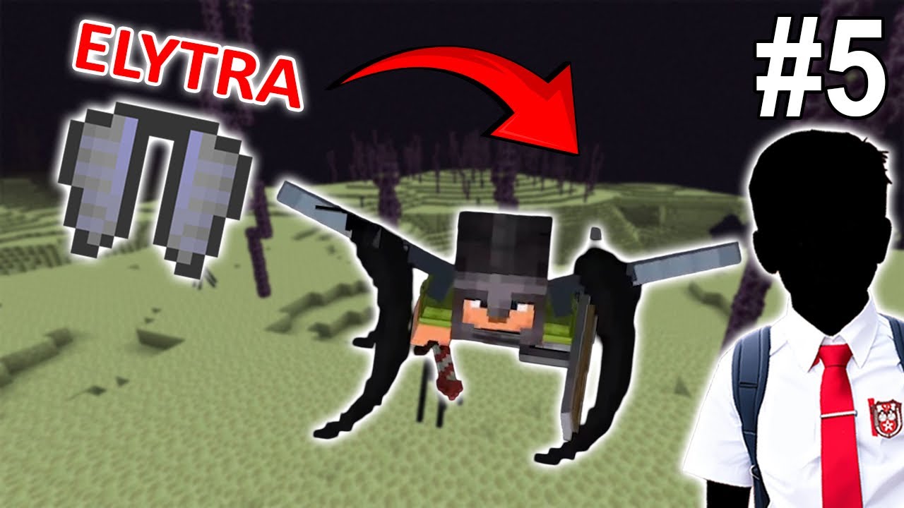 PERJUANGAN ADIKKU MENDAPATKAN SAYAP TERBANG DI MINECRAFT