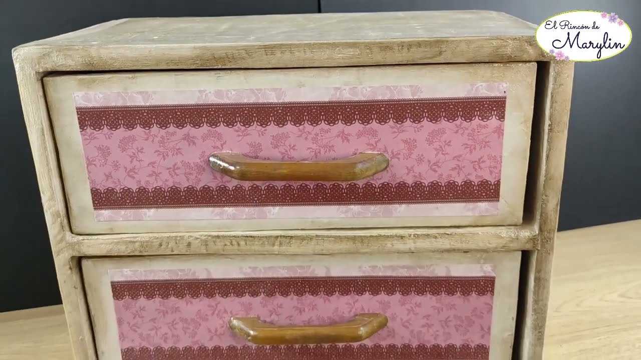 🌹🌺🌻 COMO HACER UNA CAJONERA DE CARTON