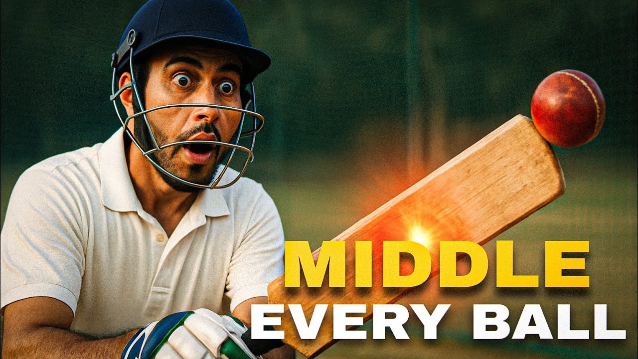 How to 'Middle' the Ball in Cricket (and why it matters)