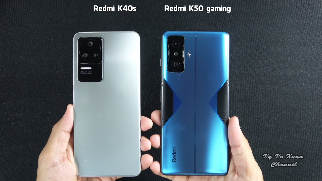 Xiaomi Redmi K40s vs Redmi K50 Gaming | SpeedTest and Camera comparison