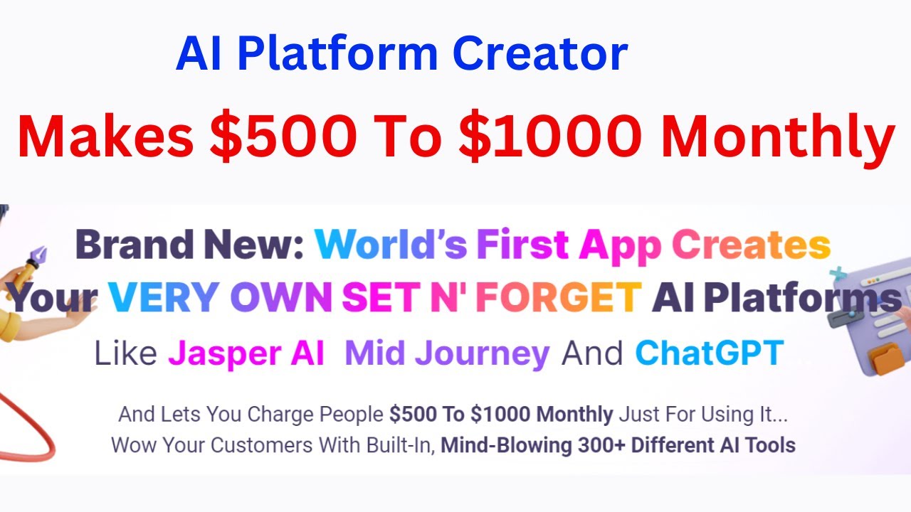 AI Platform Creator | Best Website Builder | Saasforlife