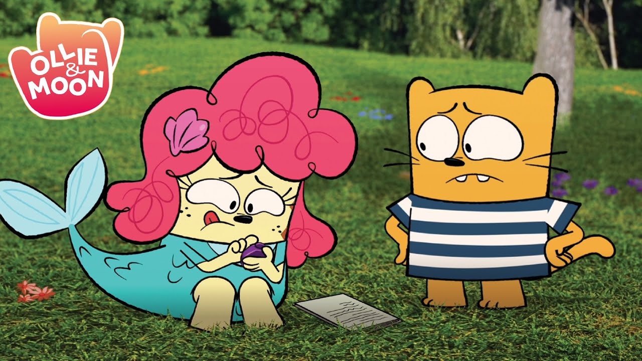 You Mermaid My Day 🧜‍♀️ Ollie and Moon English | Full Episode | Season 1 | Cartoons for kids
