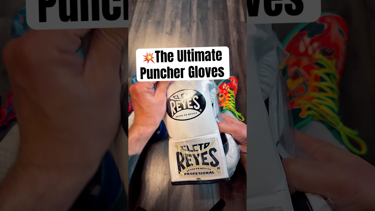 Nothing like opening fresh Cleto Reyes gloves - especially when it&rsquo;s horse hair punchers gloves🇲🇽